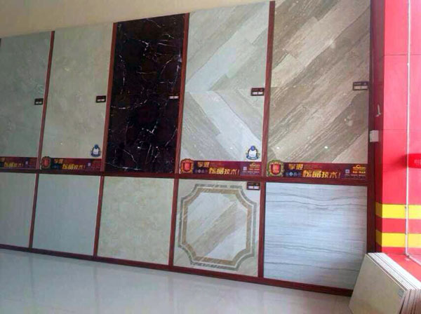 凯发K8国际河源紫金专卖店全抛釉瓷砖展示