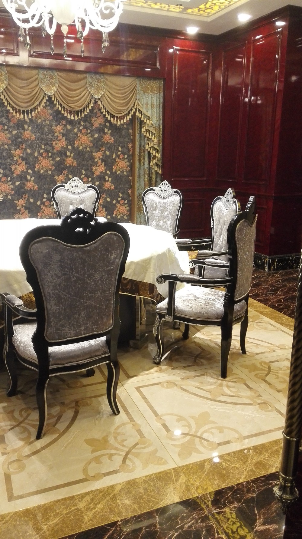 江苏盐城东林海岸大旅馆包间实景