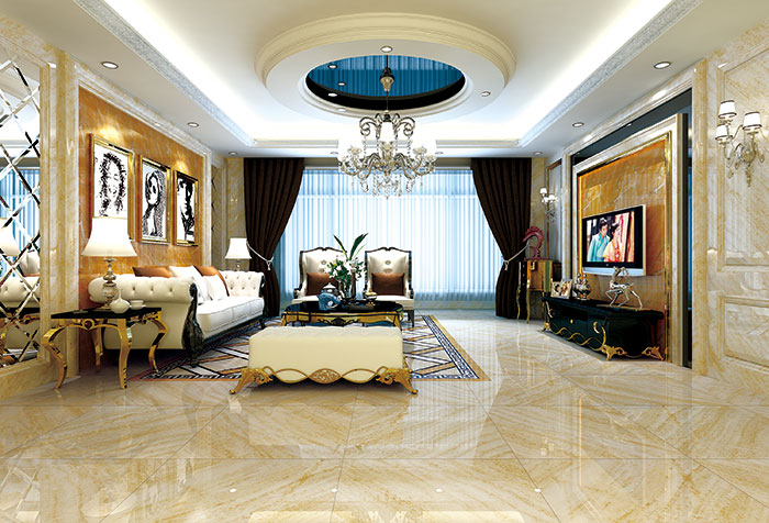 凯发K8国际瓷砖客厅KWP68017-KWS68016效果图