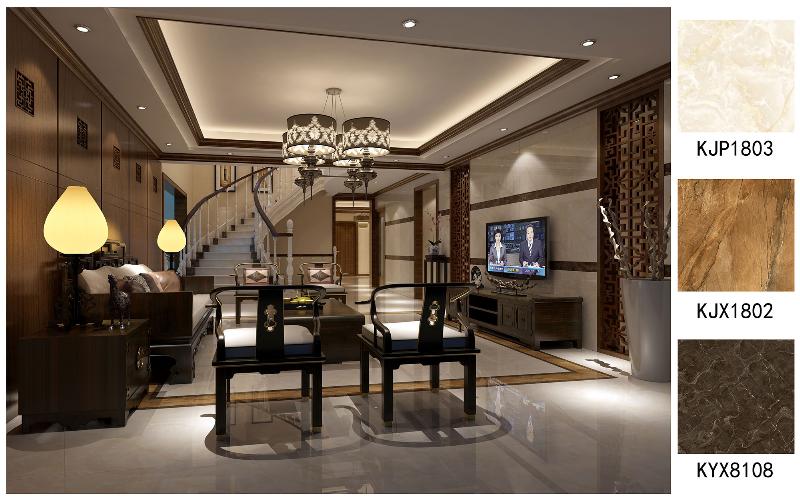 凯发K8国际全抛釉瓷砖爱尔兰砂岩KJX1802效果图1