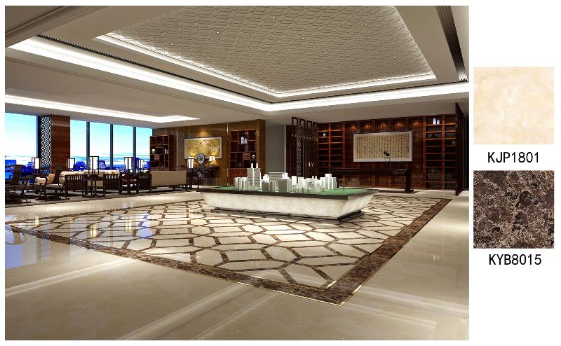 凯发K8国际全抛釉瓷砖海云玉KJP1801效果图1