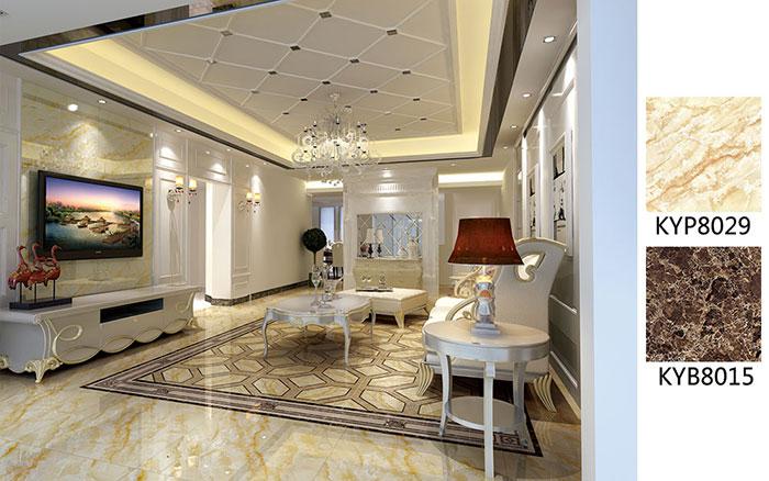 陶瓷一线品牌凯发K8国际瓷砖客厅效果图