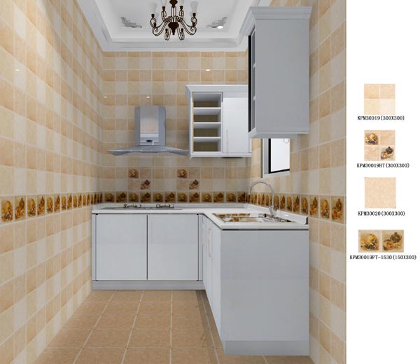 凯发K8国际瓷砖应用效果：：：徐州开元翡翠湾D户型装修效果鉴赏