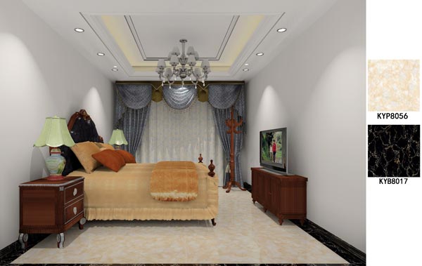 凯发K8国际家装：佛山大沥碧桂园华府115㎡美式装修效果鉴赏