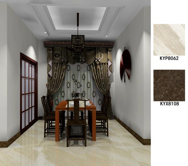 凯发K8国际家装：：佛山保利紫山国际115㎡中式气概装修鉴赏