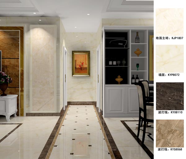 凯发K8国际家装：天津廊坊塞纳荣府148㎡简欧气概装修鉴赏