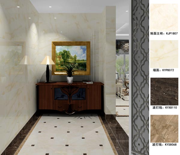 凯发K8国际家装：天津廊坊塞纳荣府148㎡简欧气概装修鉴赏