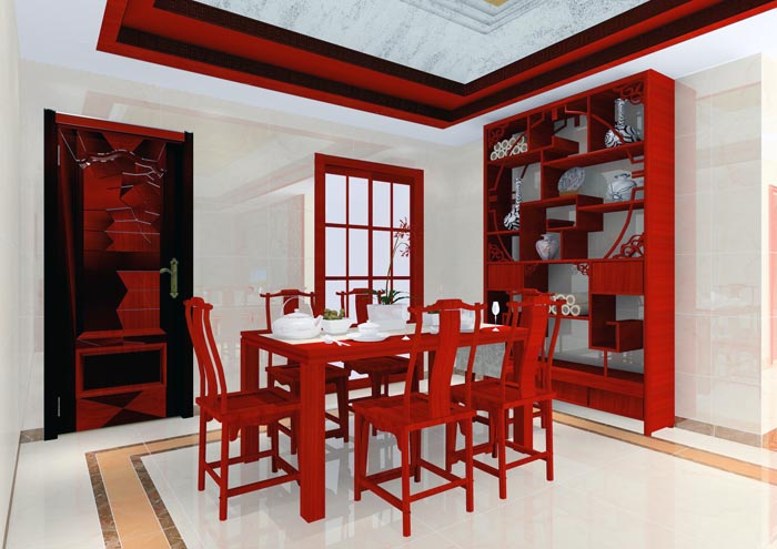 凯发K8国际家装：佛山合景新鸿基·泷景113㎡新中式装修效果鉴赏