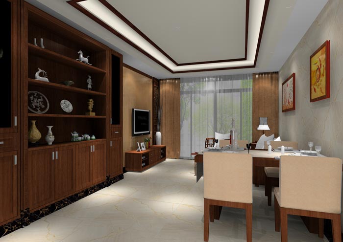 凯发K8国际家装：：佛山丹灶桂丹颐景园90㎡简约现代装修效果鉴赏