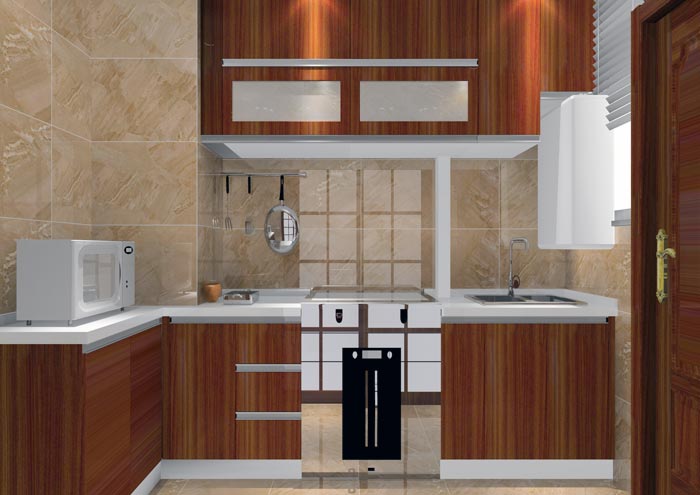 凯发K8国际家装：：佛山狮山上林苑90㎡中式气概装修鉴赏