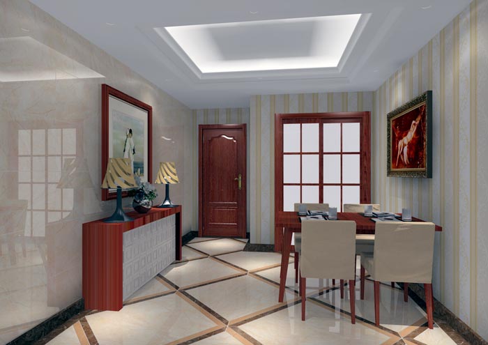 凯发K8国际家装：：佛山狮山上林苑68㎡简约气概装修鉴赏