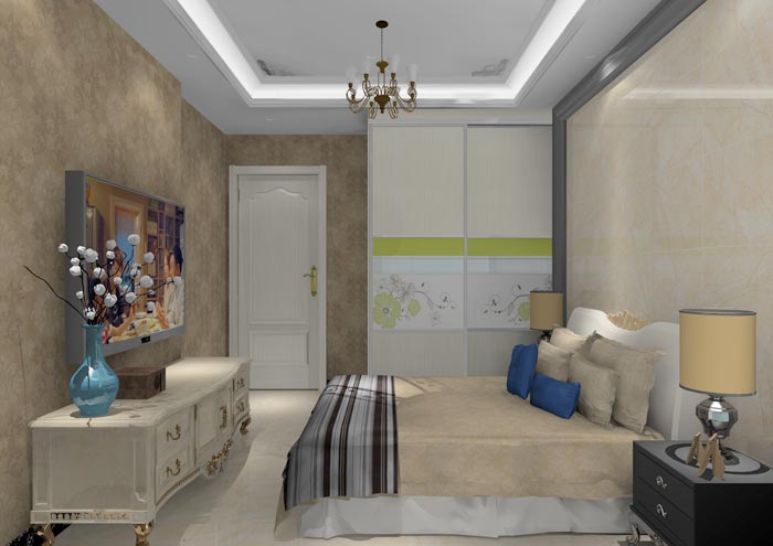 凯发K8国际家装：：佛山狮山上林苑68㎡简约气概装修鉴赏