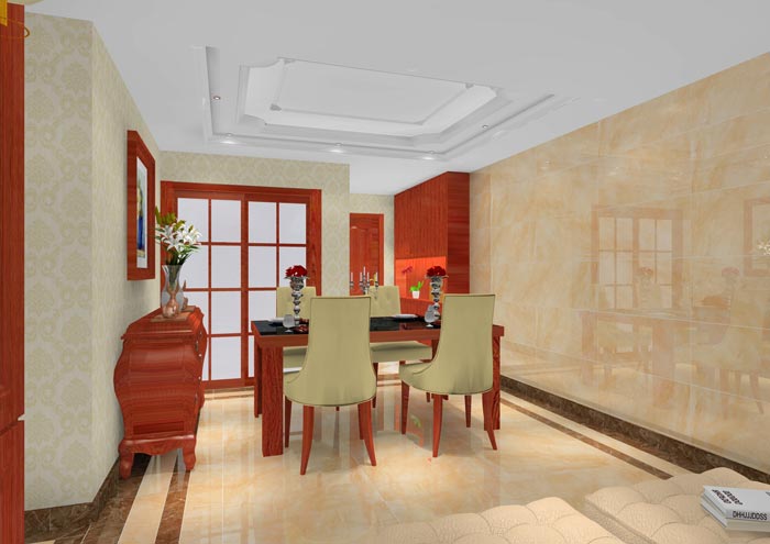 凯发K8国际家装：顺德碧桂园桂澜山101㎡的新中式气概装修鉴赏