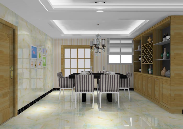 凯发K8国际家装：：佛山龙湖春江名城113㎡的简约现代气概装修鉴赏