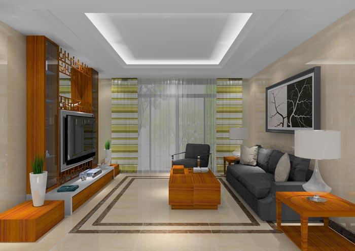 凯发K8国际家装：佛山龙湖春江名城99㎡的中式气概装修鉴赏