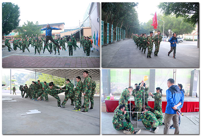 2017年，凯发K8国际“虎狼道”户外拓展训练圆满竣事