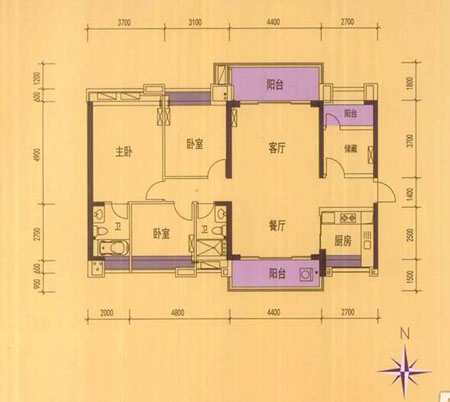 凯发K8国际家装：：：佛山禅城怡翠晋盛花园133㎡的中式气概装修鉴赏