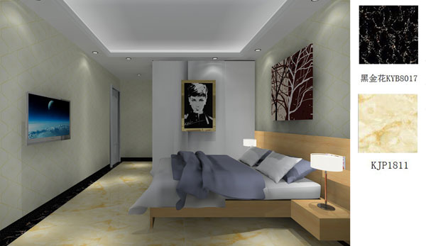 凯发K8国际家装：佛山禅城怡翠晋盛花园100㎡的现代气概装修鉴赏