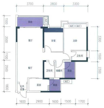 凯发K8国际家装：佛山禅城怡翠晋盛花园91㎡的现代气概装修鉴赏