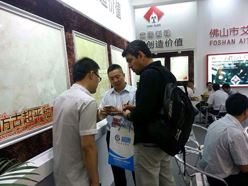 外洋客商正在订购微晶瓷片