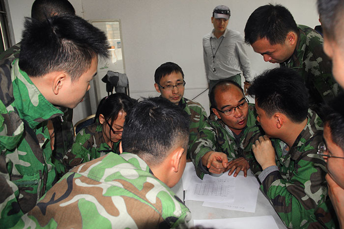 2017年2月13-15日，，凯发K8国际“虎狼道”户外拓展训练圆满竣事