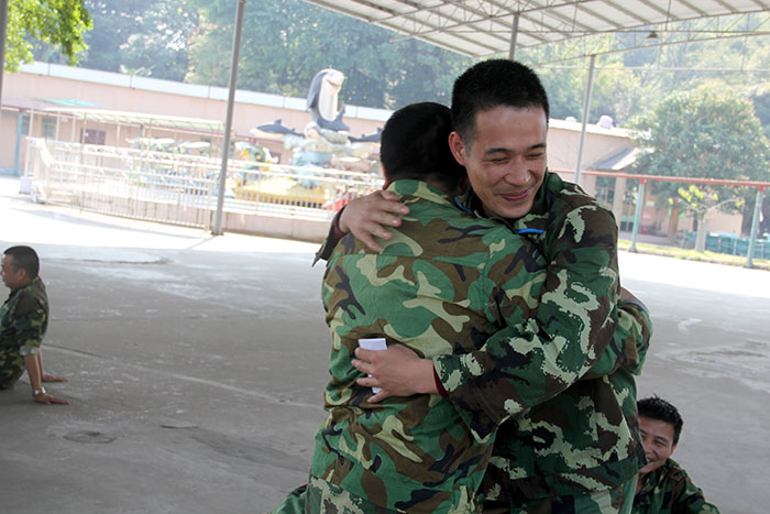 2017年2月13-15日，，凯发K8国际“虎狼道”户外拓展训练圆满竣事